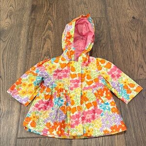 Gymboree Colorful Floral Raincoat for Kids